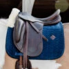 Kentucky Velvet Skin Friendly Dressage Saddle Pad Navy