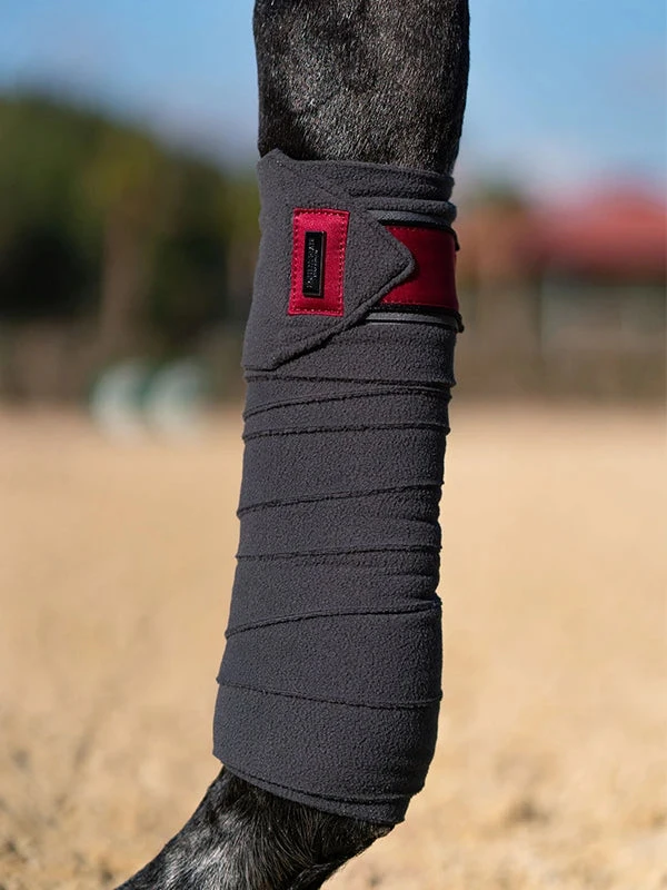 Equestrian Stockholm Bandages Wild Rose 4 Equestrian Stockholm Bandages Wild Rose - Image 2