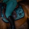 Equestrian Stockholm Jump Saddle Pad Sycamore Green -Equestrian Supply Store 111sycamore green jumping saddle pad hoppschabrak springschabrack spring zadeldekje on1