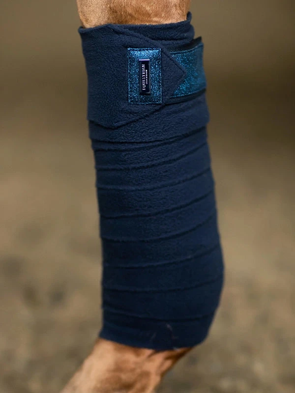 Equestrian Stockholm Bandages Blue Meadow Glimmer 5 Equestrian Stockholm Bandages Blue Meadow Glimmer - Image 3