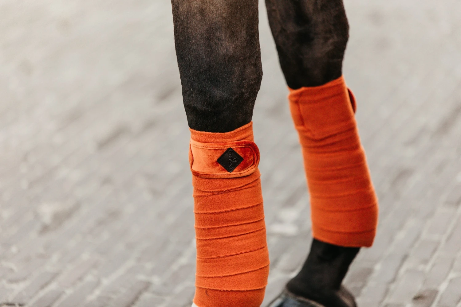 Kentucky Velvet Bandages Orange 4 Kentucky Velvet Bandages Orange - Image 2