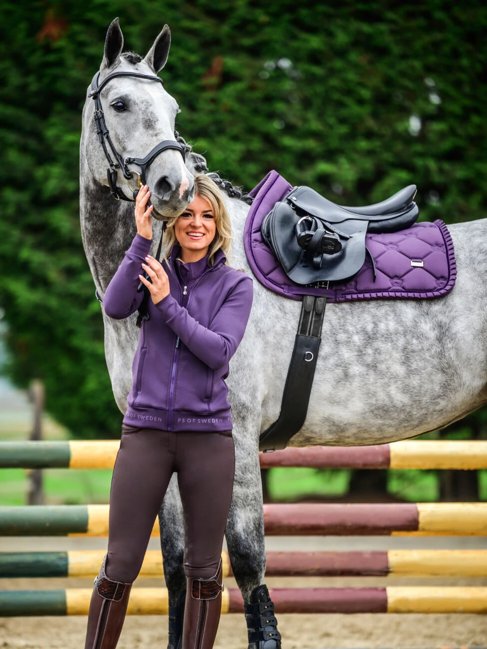 PS Of Sweden Faith Jacket Plum 3 PS Of Sweden Faith Jacket Plum