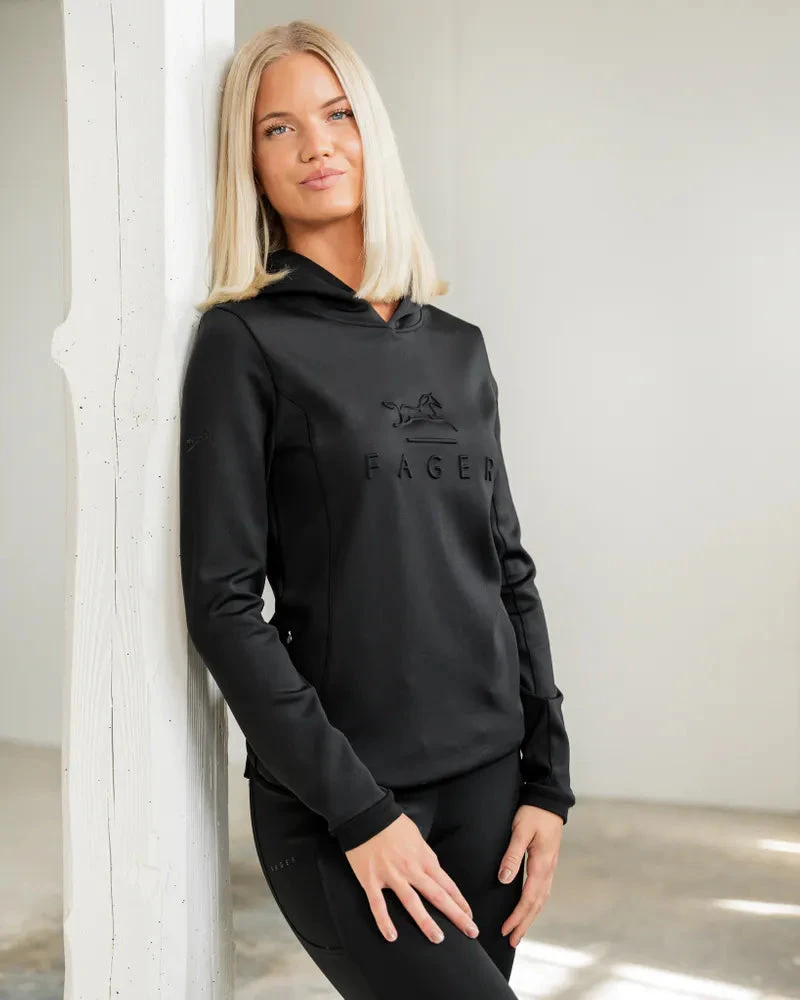 Fager Polly Hoodie Black 3 Fager Polly Hoodie Black