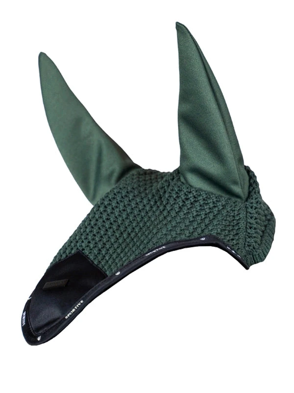Equestrian Stockholm Ear Bonnet Sportive Sycamore Green 4 Equestrian Stockholm Ear Bonnet Sportive Sycamore Green - Image 2