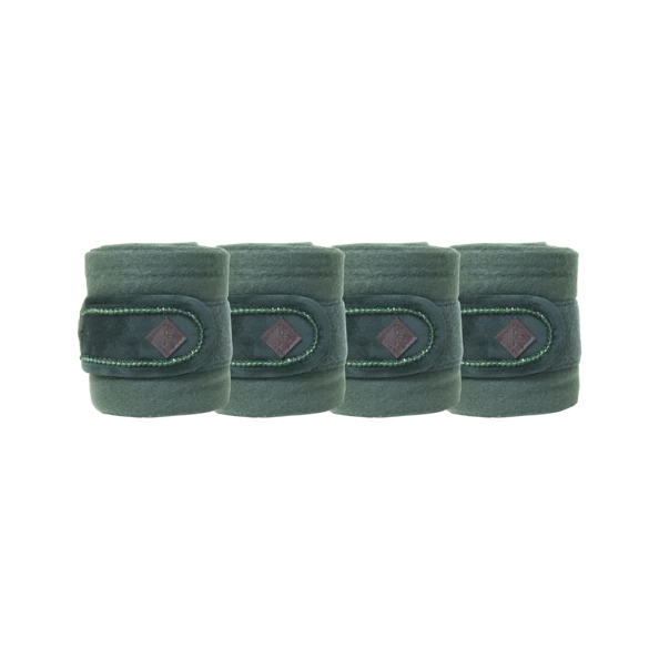 Kentucky Velvet Pearls Bandages Pine Green 4 Kentucky Velvet Pearls Bandages Pine Green - Image 2