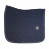 Kentucky Glitter Rope Dressage Saddle Pad Navy