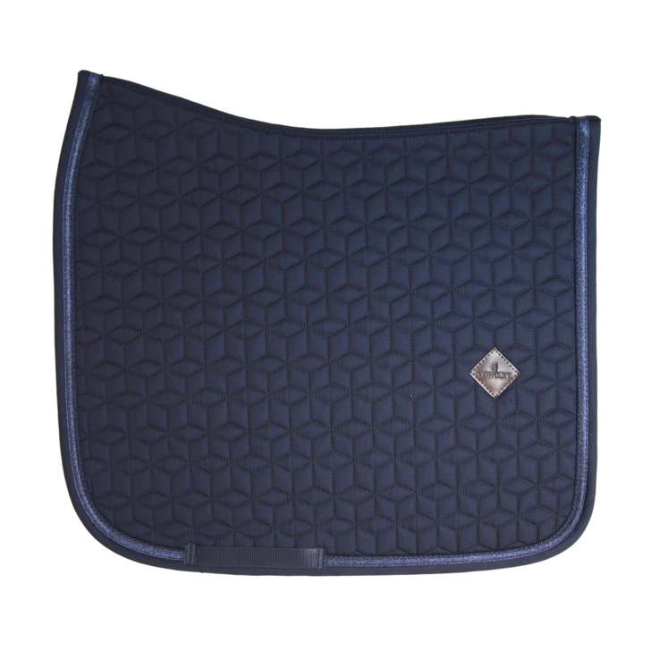 Kentucky Glitter Rope Dressage Saddle Pad Navy 3 Kentucky Glitter Rope Dressage Saddle Pad Navy