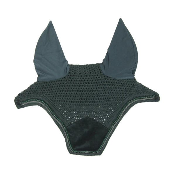 Kentucky Velvet Pearls Wellington Ear Bonnet Pine Green 4 Kentucky Velvet Pearls Wellington Ear Bonnet Pine Green - Image 2