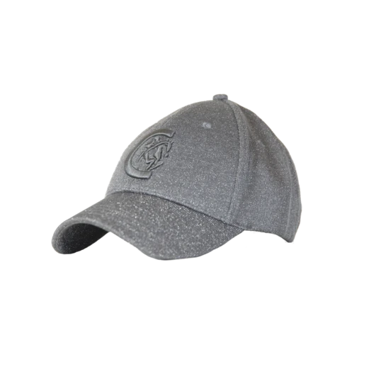Kentucky Horsewear Glitter Cap Grey 3 Kentucky Horsewear Glitter Cap Grey