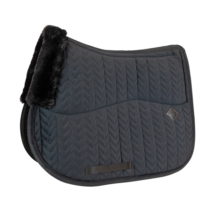 Kentucky Velvet Skin Friendly Jump Saddle Pad Black 3 Kentucky Velvet Skin Friendly Jump Saddle Pad Black