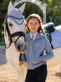 LeMieux Mini Lilly Hoodie Denim 5 LeMieux Mini Lilly Hoodie Denim -Equestrian Supply Store 4d9a9983 copy 1