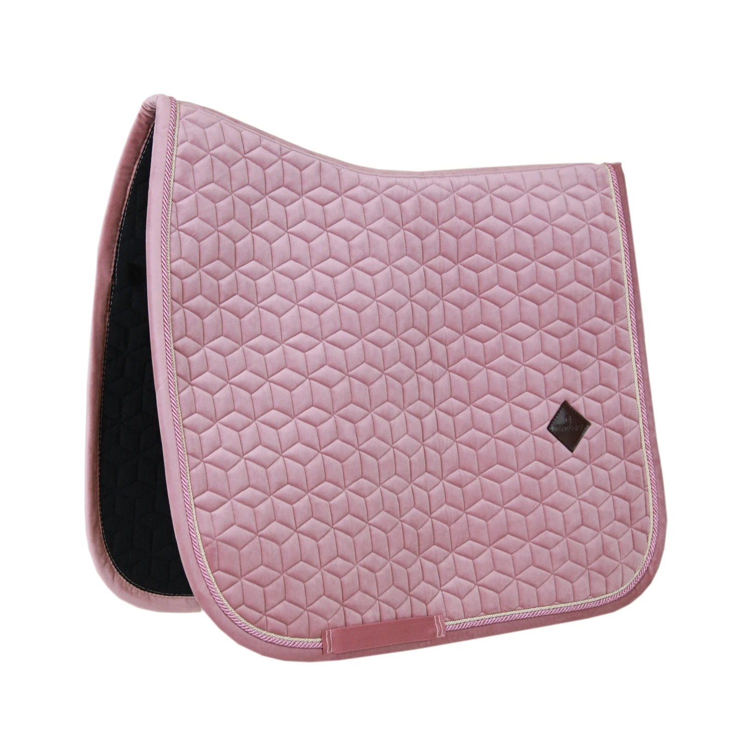 Kentucky Velvet Dressage Saddle Pad Old Rose 3 Kentucky Velvet Dressage Saddle Pad Old Rose