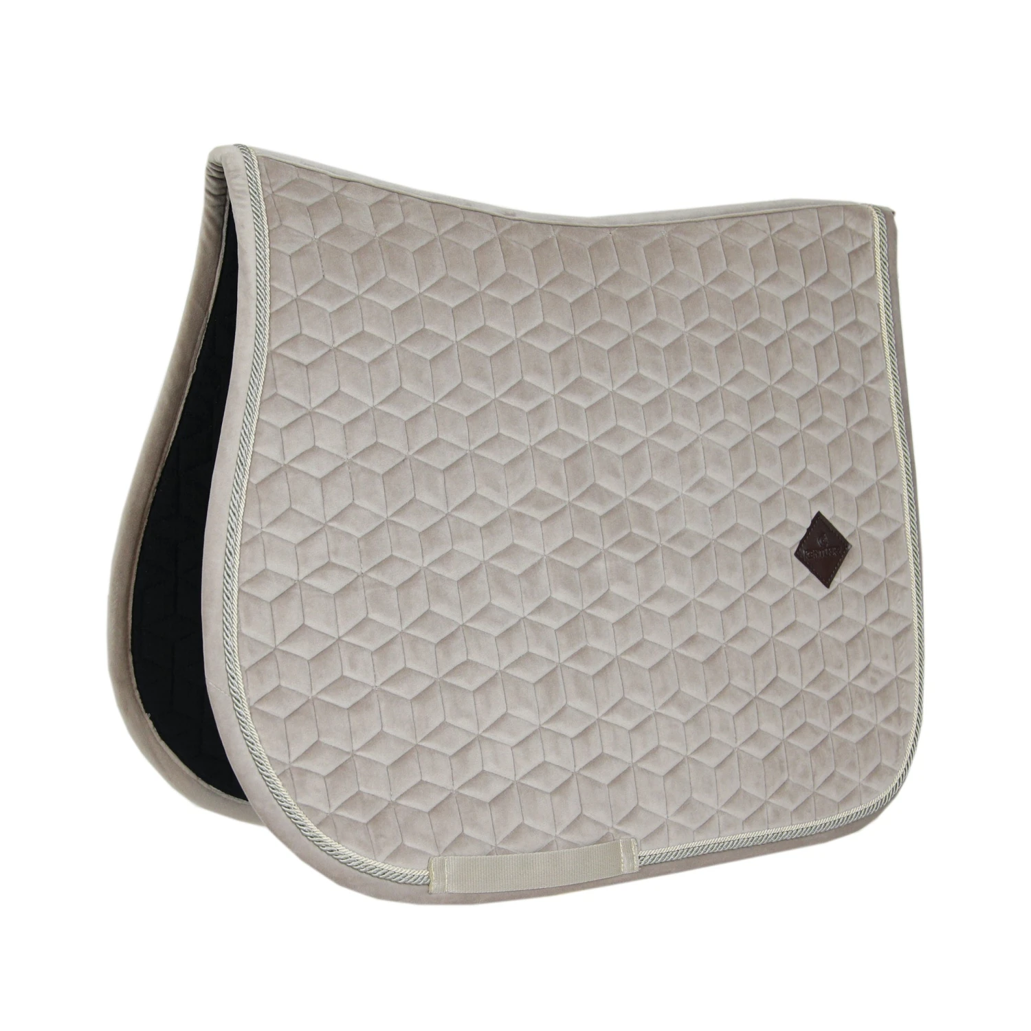 Kentucky Velvet Jump Saddle Pad Beige 3 Kentucky Velvet Jump Saddle Pad Beige