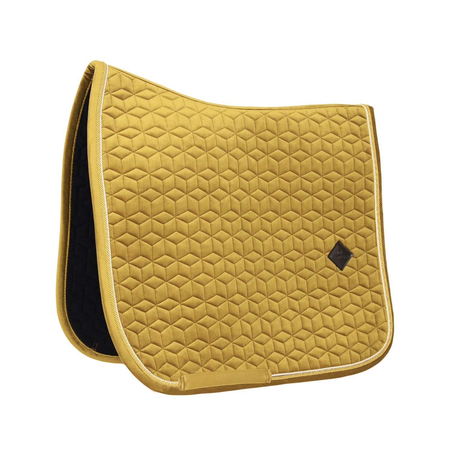 Kentucky Velvet Dressage Saddle Pad Mustard 3 Kentucky Velvet Dressage Saddle Pad Mustard