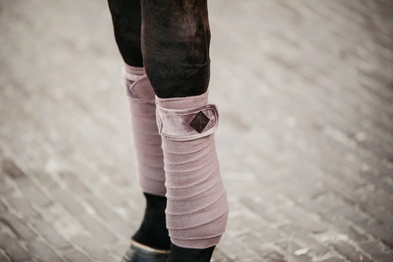 Kentucky Velvet Bandages Light Purple 4 Kentucky Velvet Bandages Light Purple - Image 2