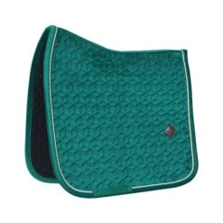 Kentucky Velvet Dressage Saddle Pad Dark Green