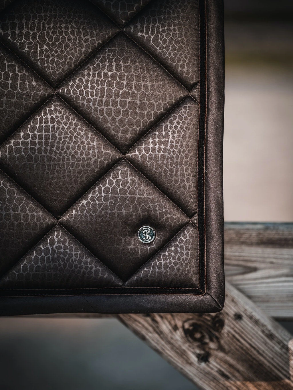 PS Of Sweden Mamba Dressage Saddle Pad Coffee 5 PS Of Sweden Mamba Dressage Saddle Pad Coffee - Image 3