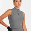 Aztec Diamond Sleeveless Base Layer Charcoal 2 Aztec Diamond Sleeveless Base Layer Charcoal -Equestrian Supply Store AD22ndJuly239