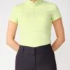 PS Of Sweden Adele Short Sleeve Base Layer Seed Green 2 PS Of Sweden Adele Short Sleeve Base Layer Seed Green -Equestrian Supply Store ADELE SS seed green 0038 1500x2000 1