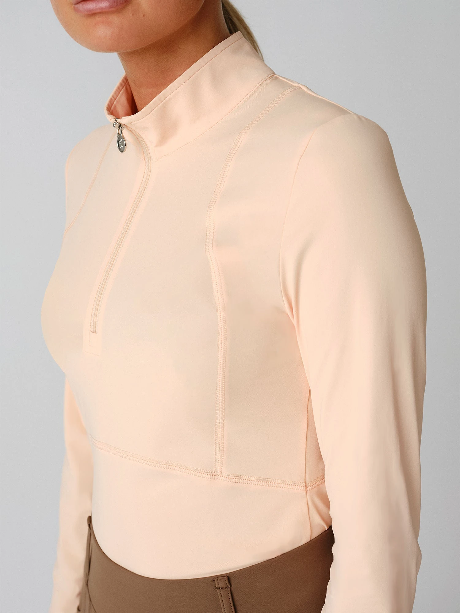 PS Of Sweden Adele Long Sleeve Base Layer Peach 4 PS Of Sweden Adele Long Sleeve Base Layer Peach - Image 2