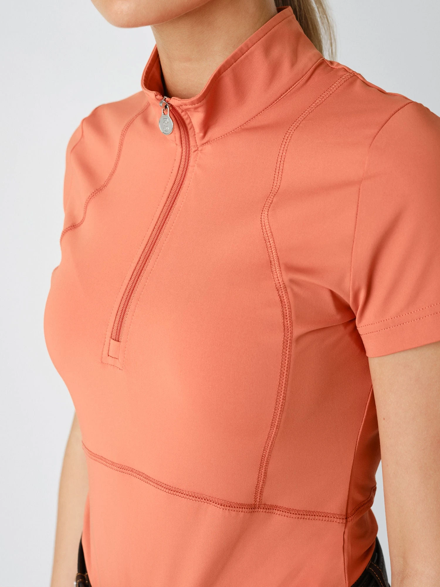 PS Of Sweden Adele Short Sleeve Base Layer Ginger 4 PS Of Sweden Adele Short Sleeve Base Layer Ginger - Image 2