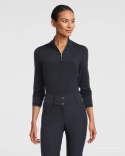 PS Of Sweden Alessandra Base Layer Navy 14 PS Of Sweden Alessandra Base Layer Navy -Equestrian Supply Store Alessandra Navy Front 2