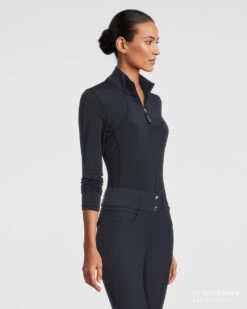 PS Of Sweden Alessandra Base Layer Navy 15 PS Of Sweden Alessandra Base Layer Navy -Equestrian Supply Store Alessandra Navy Front Right 2