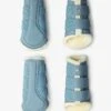PS Of Sweden Fleece Brushing Boots Stone Blue 2 PS Of Sweden Fleece Brushing Boots Stone Blue -Equestrian Supply Store Brushing Boots Stone Blue 7583 1500x2000 1