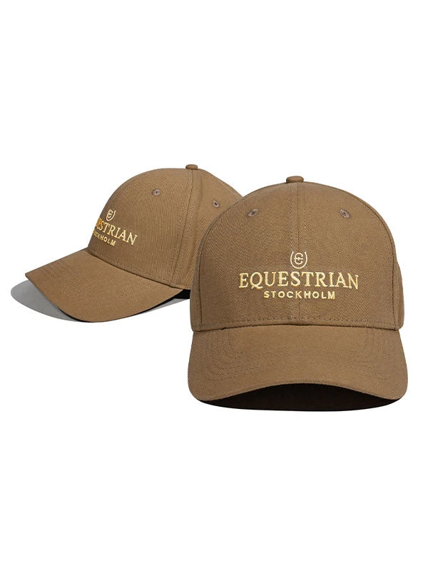 Equestrian Stockholm Cotton Cap Champagne 3 Equestrian Stockholm Cotton Cap Champagne