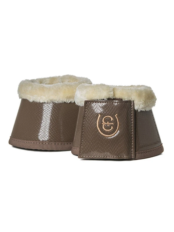 Equestrian Stockholm Fleece Bell Boots Champagne 3 Equestrian Stockholm Fleece Bell Boots Champagne