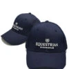 Equestrian Stockholm Cap Navy White 1 Equestrian Stockholm Cap Navy White -Equestrian Supply Store Cotton Cap Navy White Webb 3