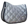 Equestrian Stockholm Jump Saddle Pad Crystal Grey -Equestrian Supply Store Crystal Grey Jump Webb