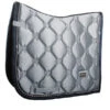 Equestrian Stockholm Dressage Saddle Pad Crystal Grey -Equestrian Supply Store Crystal grey dressage saddle pad webb