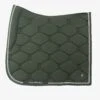 PS Of Sweden Cotton Signature Dressage Saddle Pad Forest Green -Equestrian Supply Store DRESS Hotline ForestGreen Right 1500x2000 1