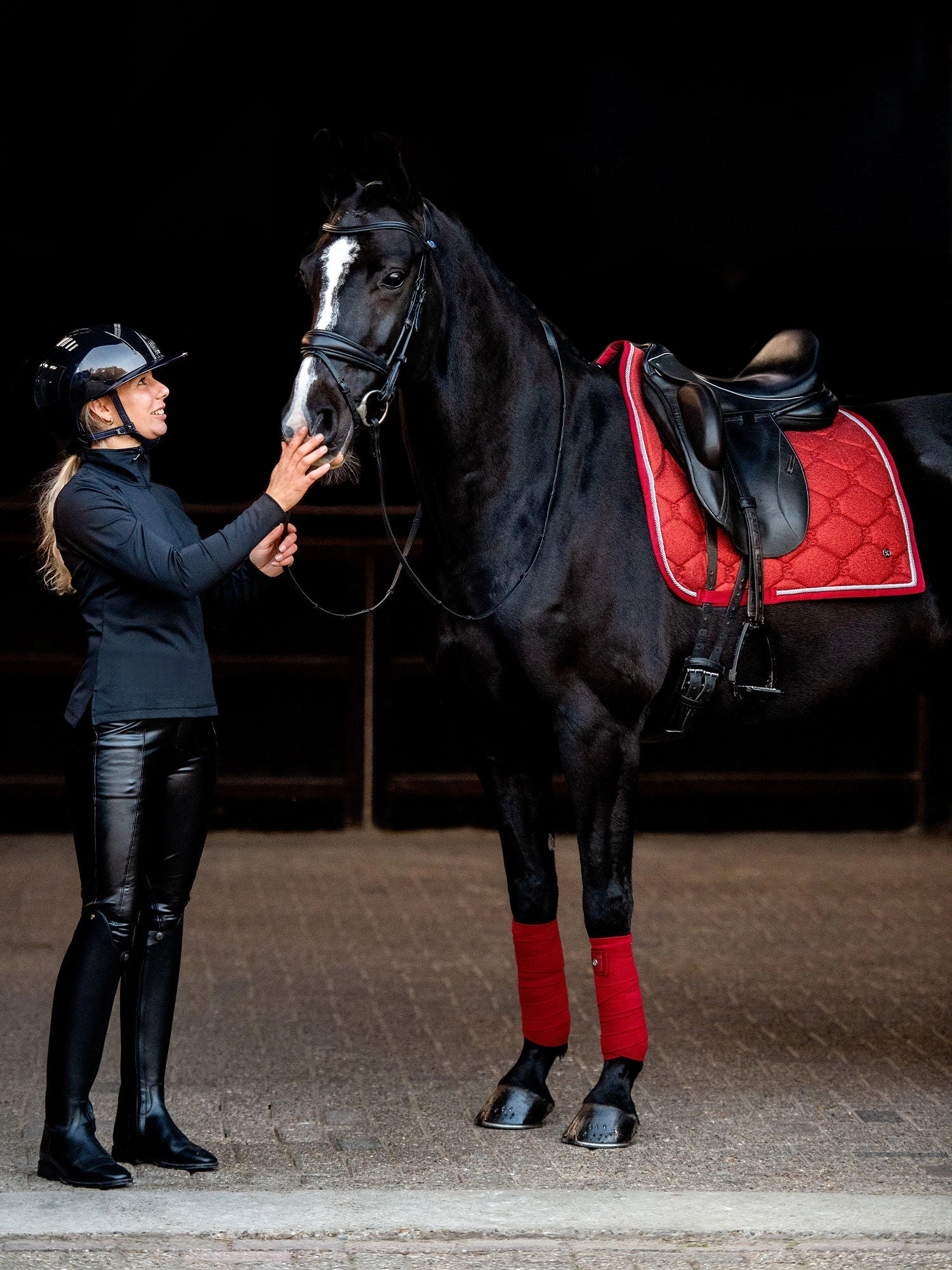 PS Of Sweden Stardust Bandages Dark Red 5 PS Of Sweden Stardust Bandages Dark Red - Image 3