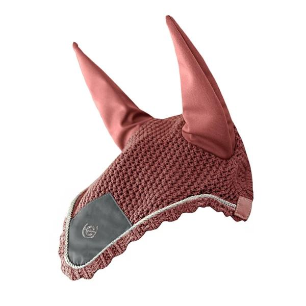 Equestrian Stockholm Ear Bonnet Rose Breeze 3 Equestrian Stockholm Ear Bonnet Rose Breeze