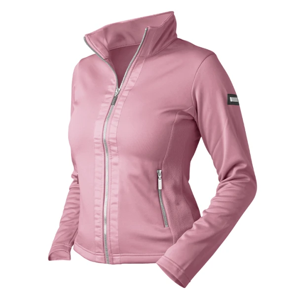 Equestrian Stockholm Fleece Jacket Pink 3 Equestrian Stockholm Fleece Jacket Pink