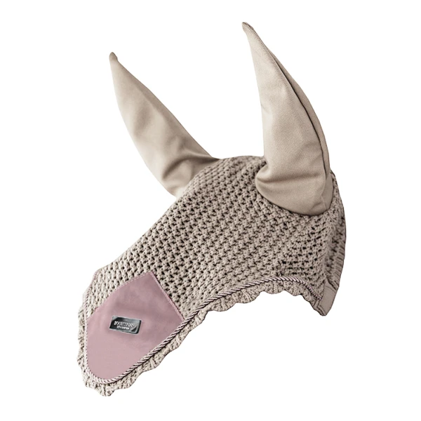 Equestrian Stockholm Ear Bonnet Desert Rose 3 Equestrian Stockholm Ear Bonnet Desert Rose