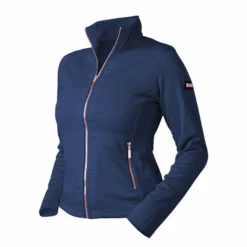 Equestrian Stockholm Fleece Jacket Lagoon Blush