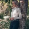 Fager Emma Long Sleeve Base Layer Beige 1 Fager Emma Long Sleeve Base Layer Beige -Equestrian Supply Store Faggeremmalongsleevebeige