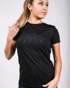 Fager Fia Short Sleeve T-shirt Black