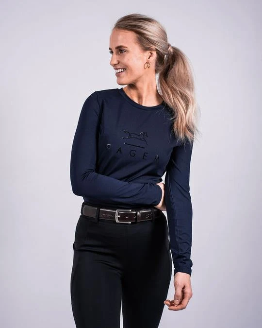 Fager Fia Long Sleeve T-shirt Navy 3 Fager Fia Long Sleeve T-shirt Navy