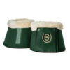 Equestrian Stockholm Fleece Bell Boots Forest Green -Equestrian Supply Store Forest Green Bell Boots ESstockholm