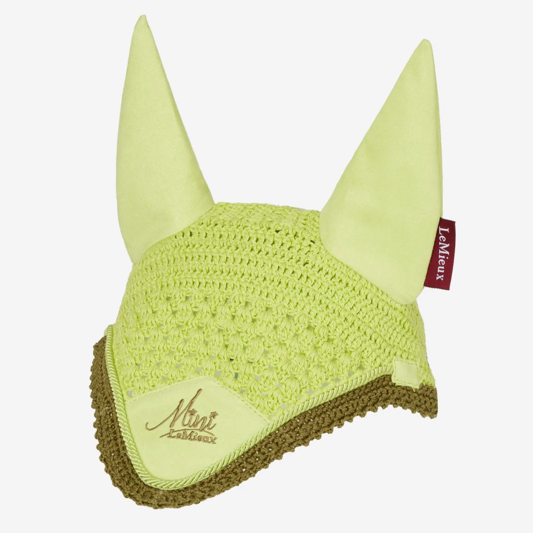 LeMieux Mini Ear Bonnet Kiwi 3 LeMieux Mini Ear Bonnet Kiwi