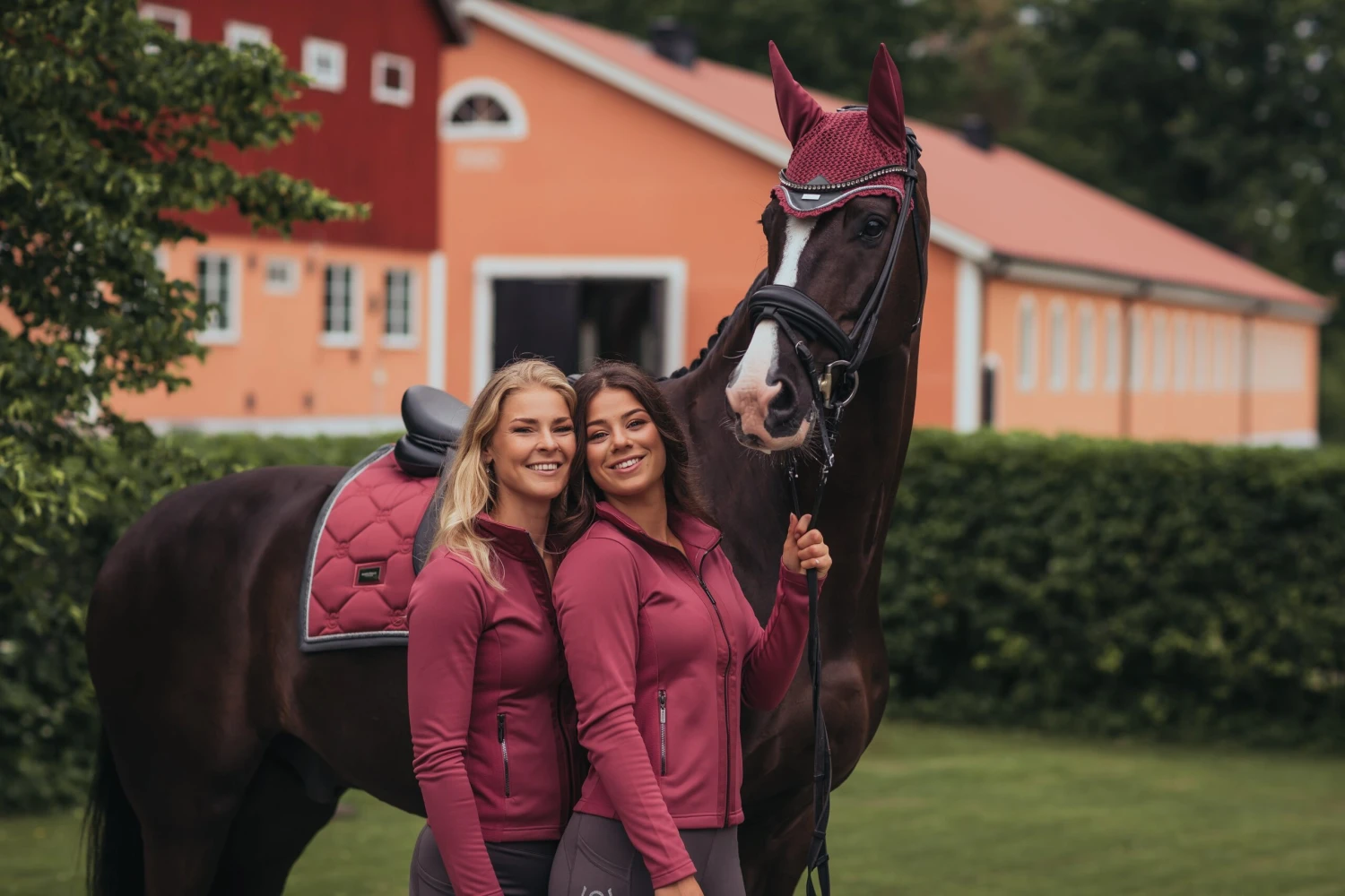 Equestrian Stockholm Fleece Jacket Winter Rose 4 Equestrian Stockholm Fleece Jacket Winter Rose - Image 2