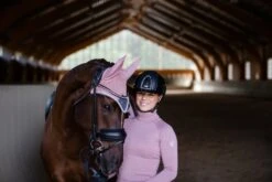 Equestrian Stockholm Ear Bonnet Pink Crystal 7 Equestrian Stockholm Ear Bonnet Pink Crystal -Equestrian Supply Store MG 6387