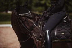 Equestrian Stockholm Dressage Saddle Pad Black Gold 12 Equestrian Stockholm Dressage Saddle Pad Black Gold -Equestrian Supply Store MG 8544