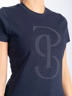 PS Of Sweden Signe Cotton T-Shirt Navy 8 PS Of Sweden Signe Cotton T-Shirt Navy -Equestrian Supply Store Navy Signe ss cotton tee 8780 1500x2000px