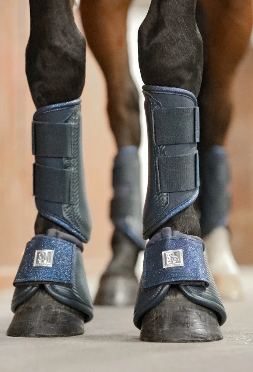 SD Design Hollywood Glamorous Bell Boots Blueberry Twinkles 4 SD Design Hollywood Glamorous Bell Boots Blueberry Twinkles - Image 2