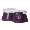 Equestrian Stockholm Fleece Bell Boots Orchid Bloom 2 Equestrian Stockholm Fleece Bell Boots Orchid Bloom -Equestrian Supply Store Orchidbloombellboots